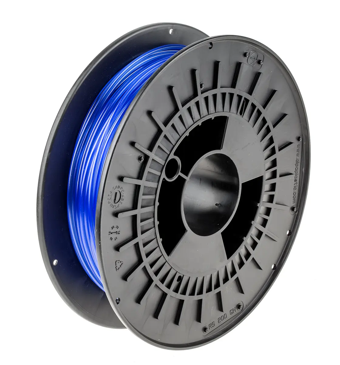 Produktfoto 1 von RS PRO Polyethylenterephthalat Glykol 3D-Drucker Filament zur Verwendung mit Gängige Desktop-3D-Drucker,