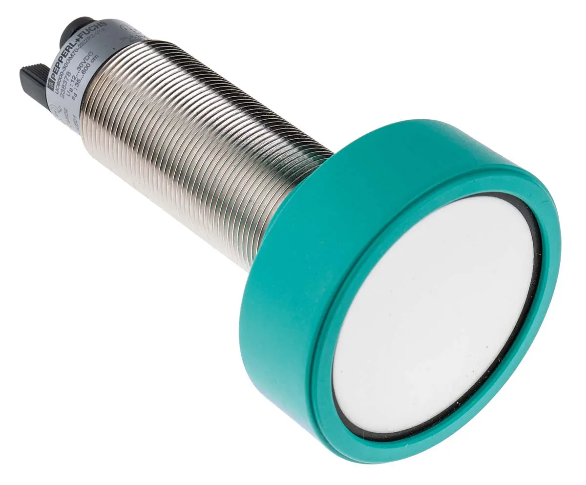 Produktfoto 1 von Pepperl + Fuchs M30 Näherungssensor Ultraschall, Gewinderohr 6 m PNP 12 → 30 V dc / 150 mA NO/NC, IP65
