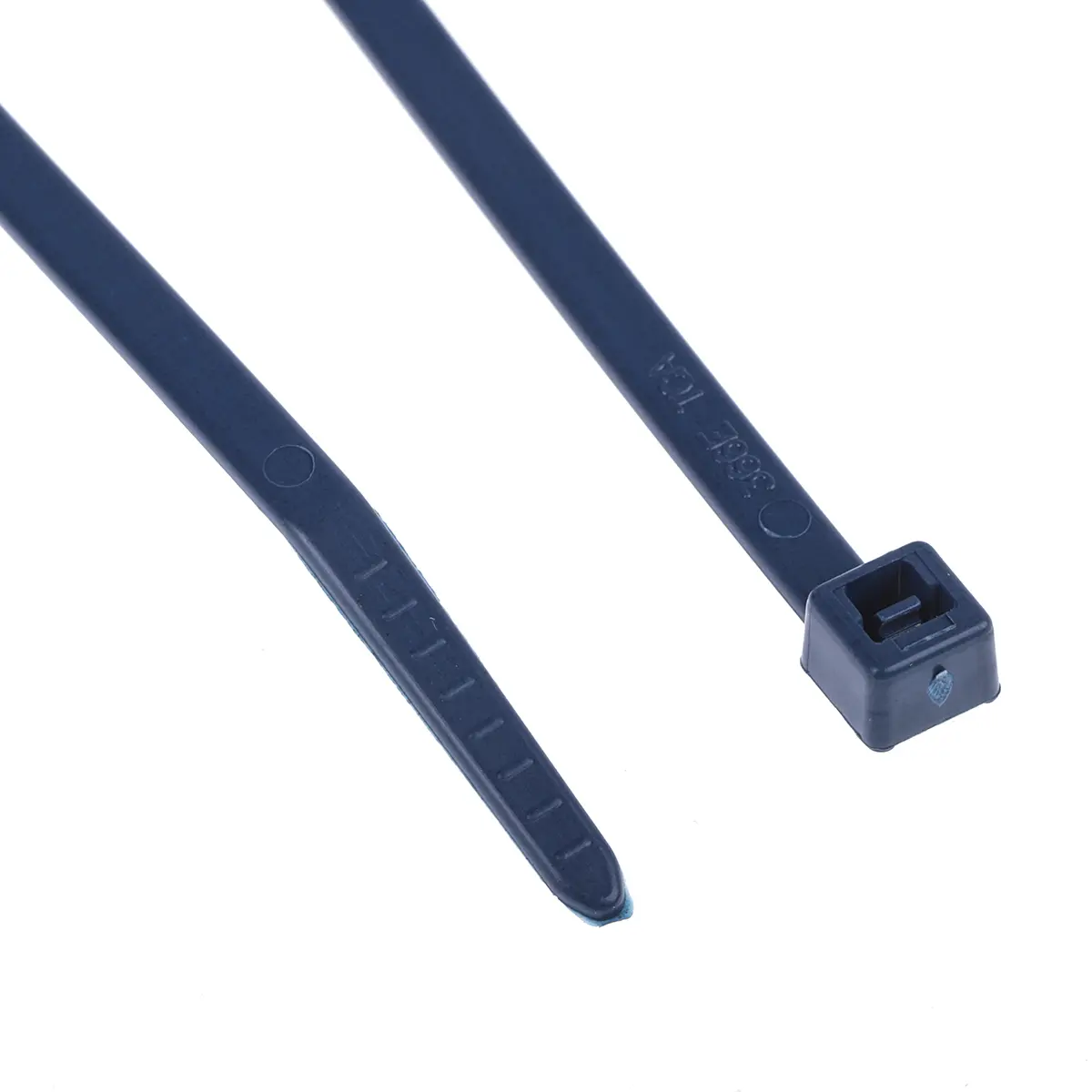 Produktfoto 1 von HellermannTyton MCT Polypropylen, Metall-detektierbar Kabelbinder Nicht lösbar Blau 3.5 mm x 150 mm