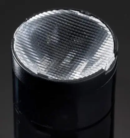 Produktfoto 1 von Ledil Leila LED Linse 1-LEDs Rund aus Polymethylmethacrylat Rund, Klar, Ø 21.6 mm x 14.7 mm, für Cree XP-E, Cree XP-E2,