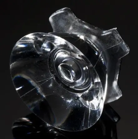 Produktfoto 1 von Ledil Heidi LED Linse 1-LEDs Rechteckig aus Polymethylmethacrylat Rund, Klar 7 to 15 °, Ø 21.6 mm x 11.7 mm