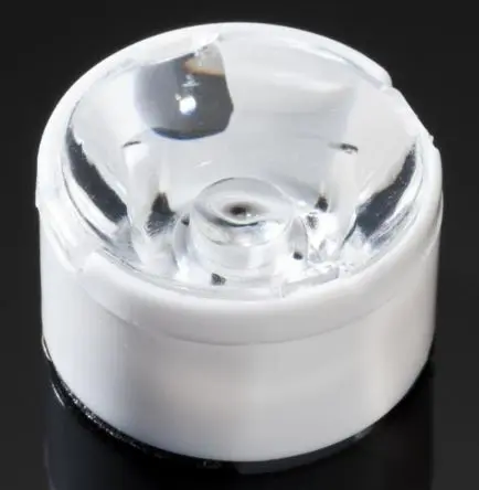 Produktfoto 1 von Ledil Tina2 LED Linse 1-LEDs Rund Rund, Weiß 10 °, Ø 16.1 mm x 10.1 mm