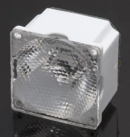 Produktfoto 1 von Ledil Laura LED Linse 1-LEDs Vierkant aus Polymethylmethacrylat Vierkant, Weiß 11 to 16 ° x 13.1 mm
