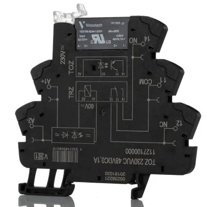Produktfoto 1 von Weidmüller TOZ Halbleiter-Interfacerelais 3V dc, 48 V dc DIN-Hutschiene Schraube
