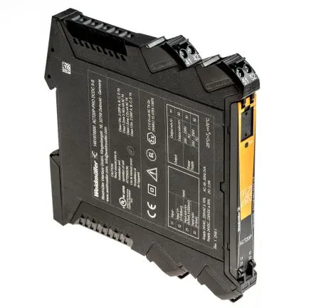 Produktfoto 1 von Weidmüller Serie ACT20P Signalwandler 230V ac, Strom/Spannung ±20 → ±300 V, Configurable EIN / Strom 0 → ±20 mA
