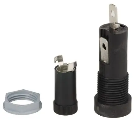 Produktfoto 1 von Wurth Elektronik Sicherungshalter 10A 5 x 20 mm 250V ac 1-polig