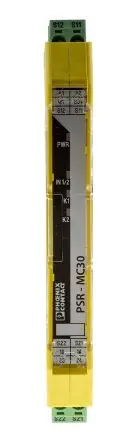 Produktfoto 1 von Phoenix Contact PSR-MC30-2NO-1DO-24DC-SC Sicherheitsrelais 24V dc, 2 Sicherheitskontakte, 2 Hilfsschalter, Automatisch