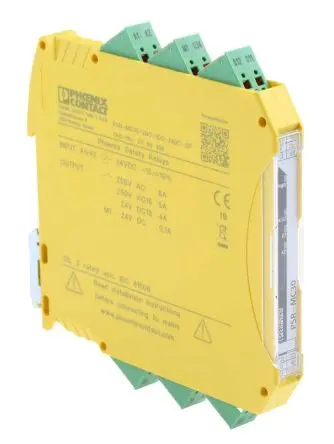 Produktfoto 1 von Phoenix Contact PSR-MC30-2NO-1DO-24DC-SP Sicherheitsrelais 24V dc, 2 Sicherheitskontakte, 2 Hilfsschalter, Automatisch
