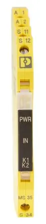 Produktfoto 1 von Phoenix Contact PSR-MS35-1NO-24DC-SC Sicherheitsrelais 24V dc, 1 Sicherheitskontakte, 1 Hilfsschalter, Manuell ISO
