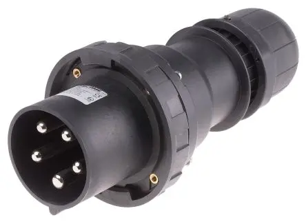 Produktfoto 1 von Scame OPTIMA-EX(GD) Netzstecker Rot 3P+N+PE, 346V, 415 V, Kabel Gerade IP66, IECEx/ATEX 125A