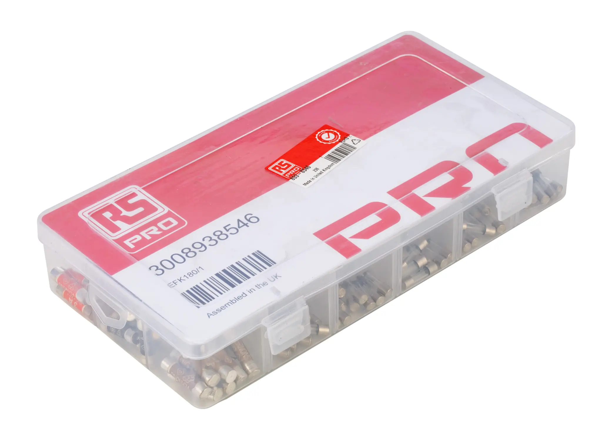 Produktfoto 1 von RS PRO RSEFK Sicherungssortiment, BS 1362