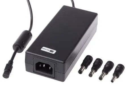 Produktfoto 1 von RS PRO 90 W EA1095 1 AC/DC-Adapter 1,75 x 4,75 x 11 mm Koaxialsteckbuchse mit positivem Mittenkontakt, 2,1 x 5,5 x 10,5