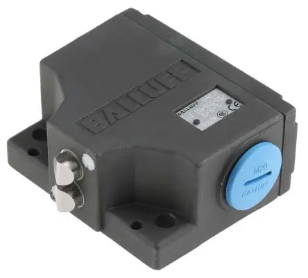 Produktfoto 1 von BALLUFF Endschalter, Stößel 1 Schließer/1 Öffner, IP67, Aluminium 250V ac 6A