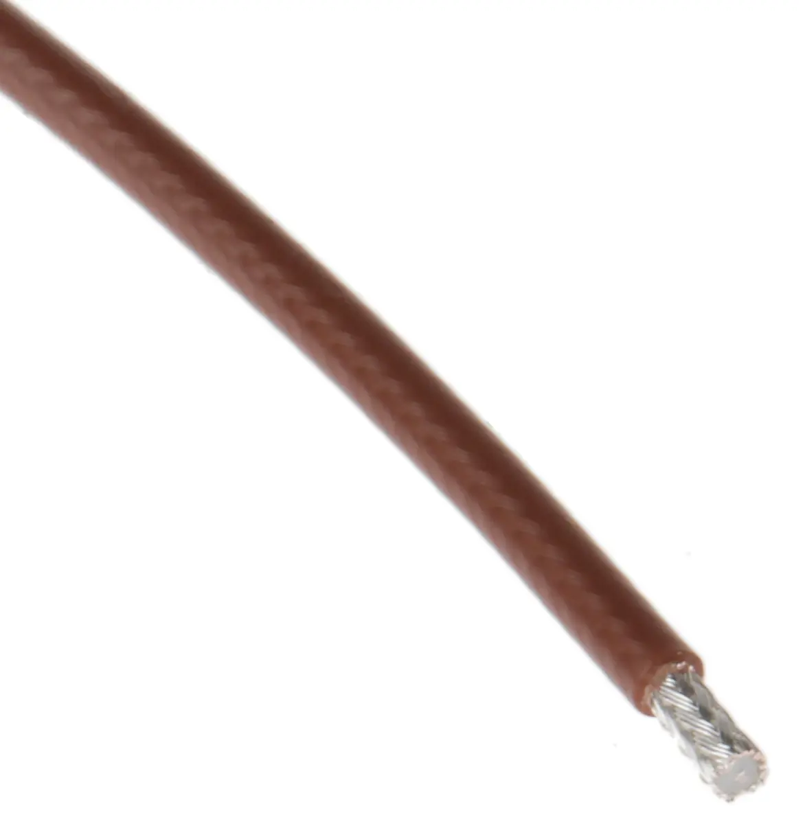 Produktfoto 1 von RS PRO Koaxialkabel, 50 Ω, 100 m, Braun