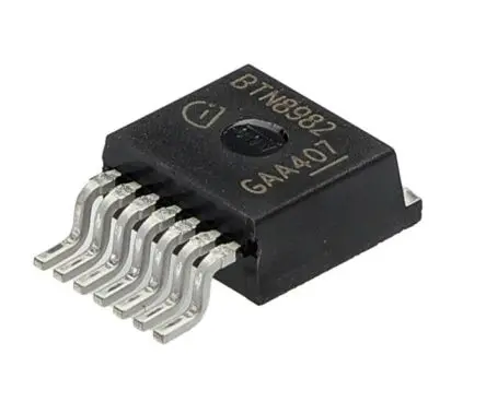 Produktfoto 1 von Infineon Motortreiber-IC Halbbrücke 40 V, 55 A, TO-263, 7-Pin, 18V, Bürstenlos, BTN8982T
