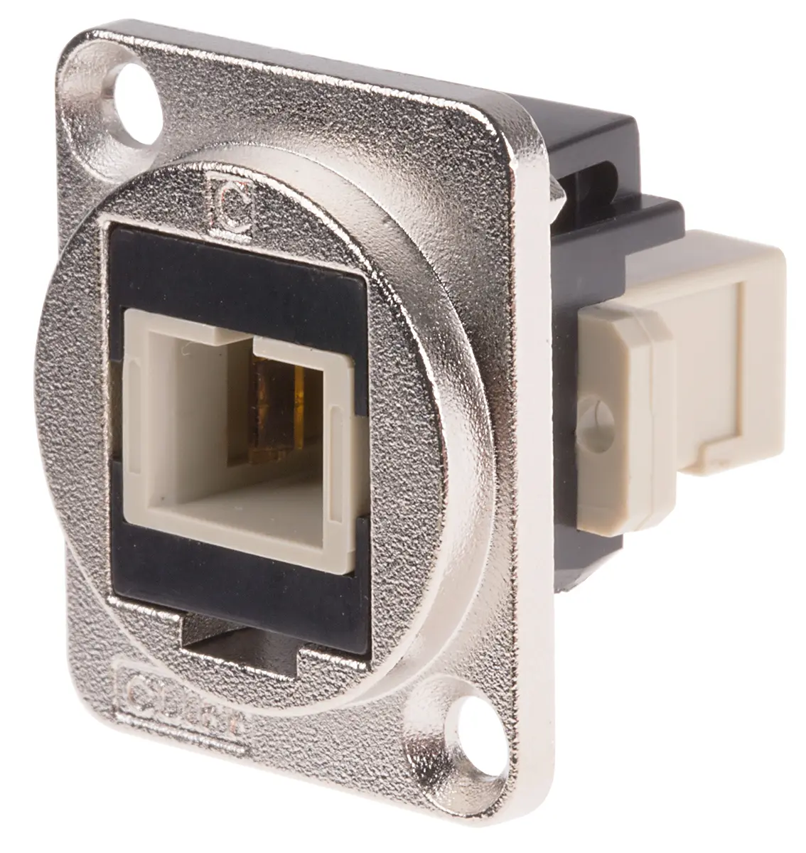 Produktfoto 1 von RS PRO FT LWL-Adapter, SC, Multimodus, Simplex, 9/125 μm, PC 2dB, ø 900 μm, Silber