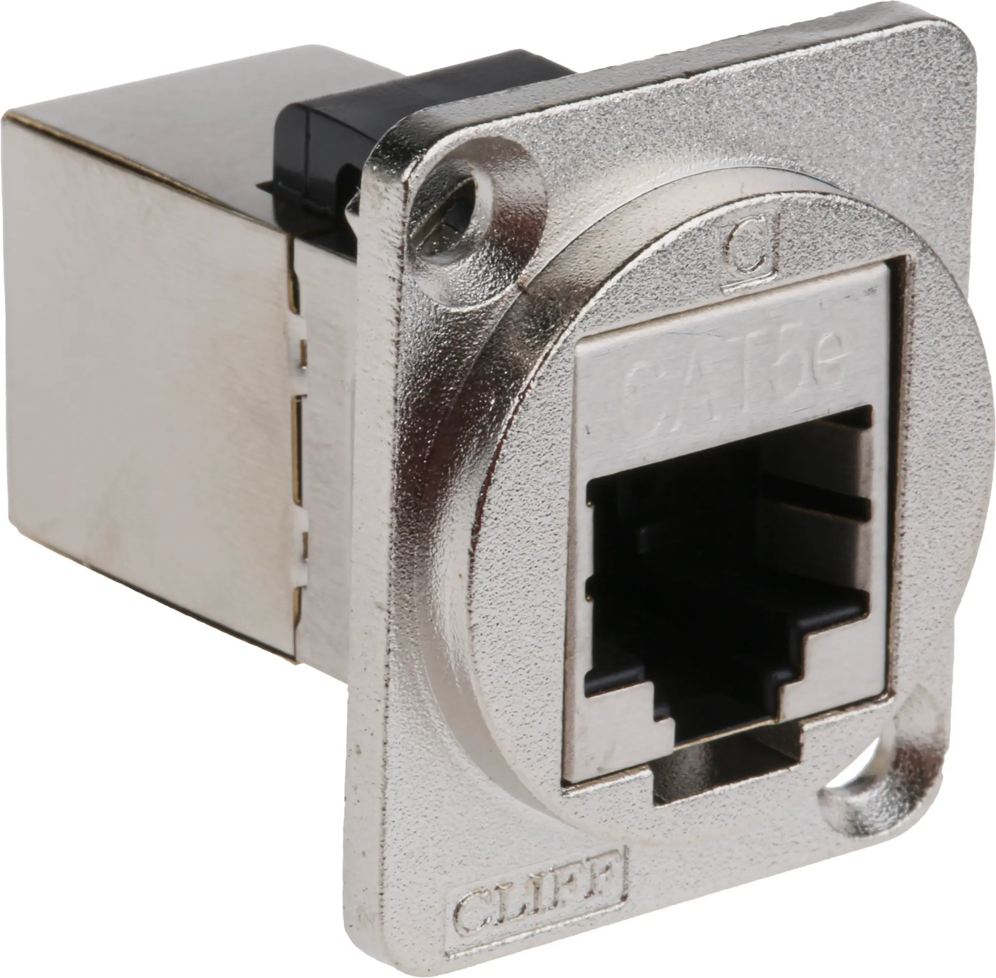 Produktfoto 1 von RS PRO, FT Ethernet-Verbinder, RJ45, Cat5e, Typ FTP, Typ Durchführungssteckverbinder