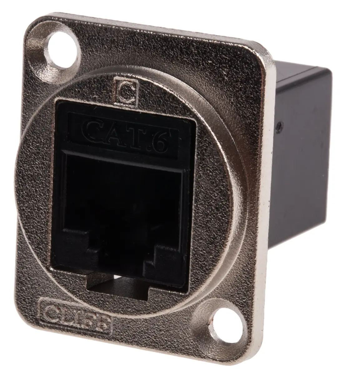 Produktfoto 1 von RS PRO, FT Adapter, RJ45, Kat. 6, Typ UTP, Typ Durchführungssteckverbinder