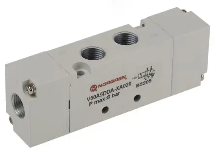 Produktfoto 1 von RS PRO V50 Pneumatisches Magnetventil G