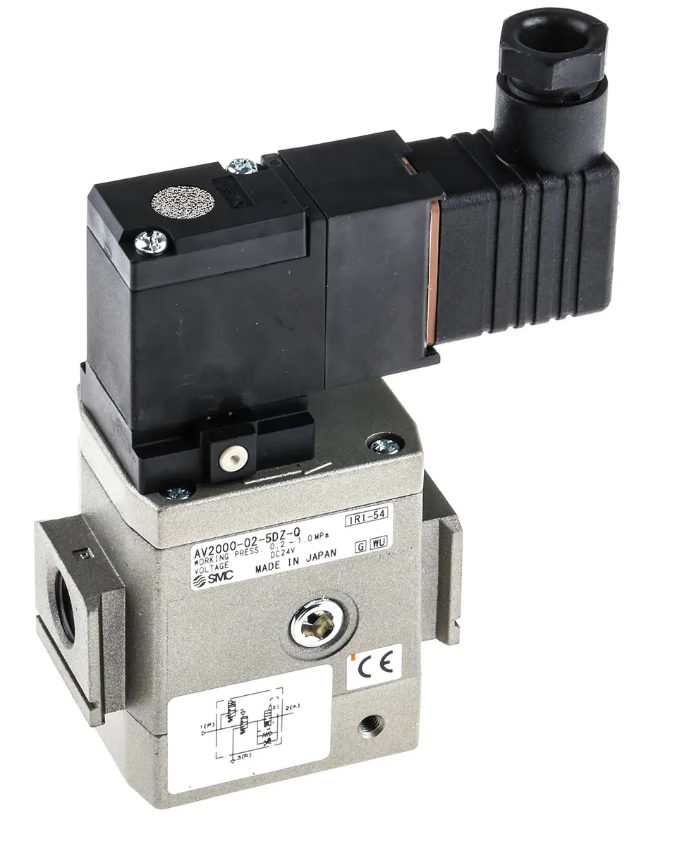 Produktfoto 1 von SMC AV Pneumatik­Weichstartventil R 1/4 Female, 1 Mpa Mit Gewinde