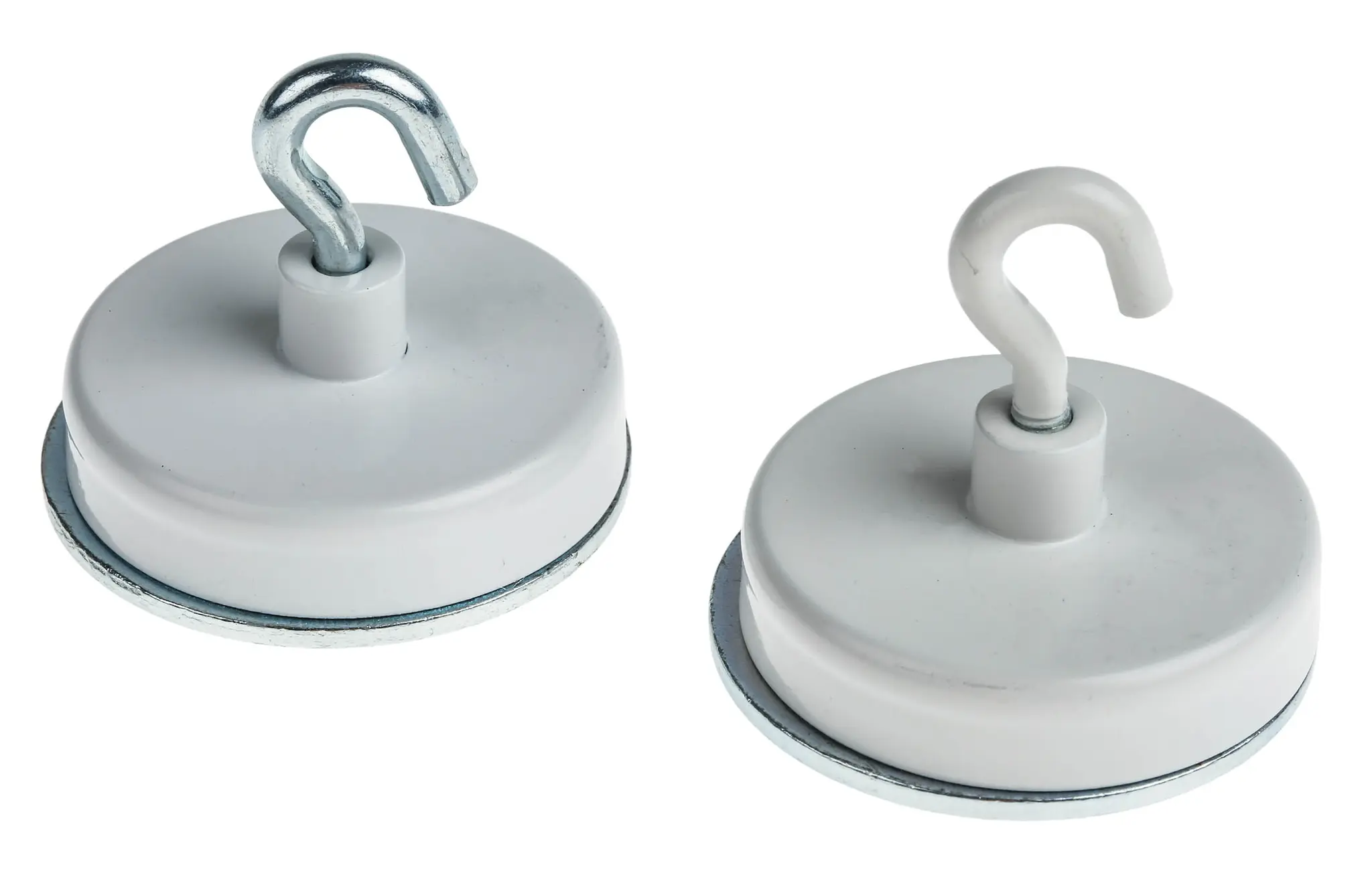 Produktfoto 1 von Eclipse Topf Magnet, Haken, Ø 36 mm x 8 mm x 34 mm, Zugkraft 10 kg