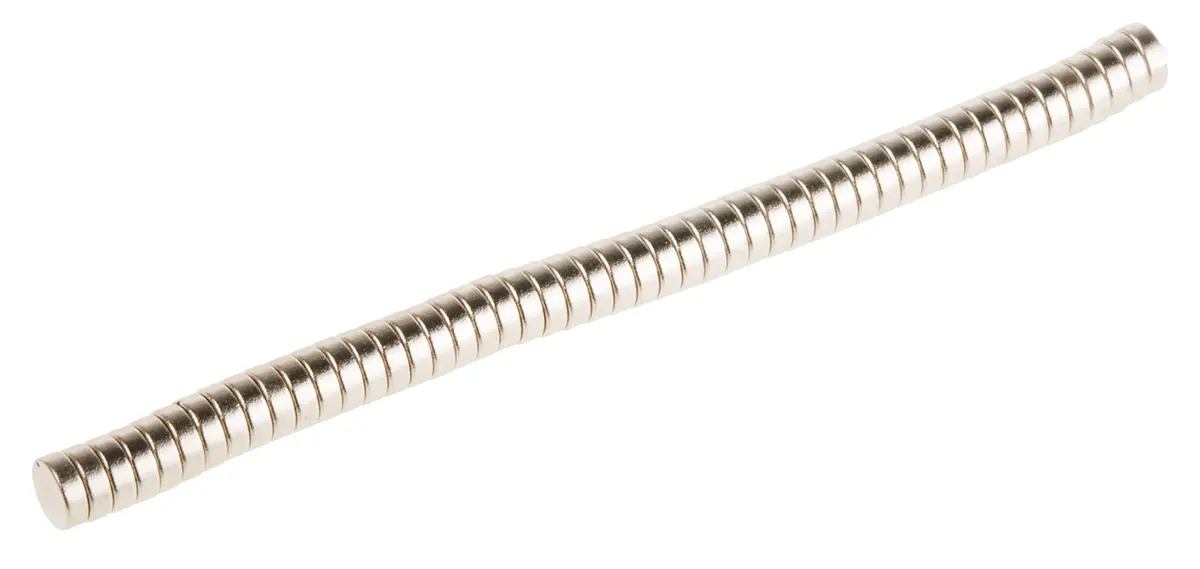 Produktfoto 1 von Eclipse Neodym Magnet, 3 mm, 0.15 kg Selbstklebend x 1 mm, L. 1 mm