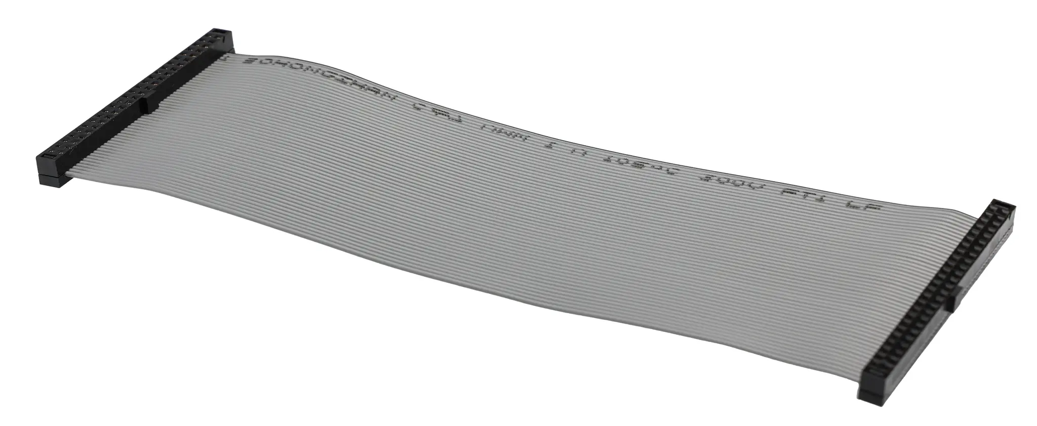 Produktfoto 1 von Samtec TCSD IDC Buchsenkabel-Baugruppe , 50-adrig, Raster 2mm Abgeschlossen, Anschluss A Tiger Eye IDC 5,08 mm
