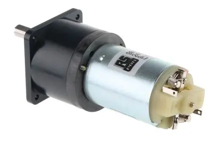 Produktfoto 1 von RS PRO Bürsten-Getriebemotor DC-Getriebemotor bis 600 mNm 500:1, 24V dc / 4.022 W, 9U/min, Wellen-Ø 6 mm, 38mm x 110.1