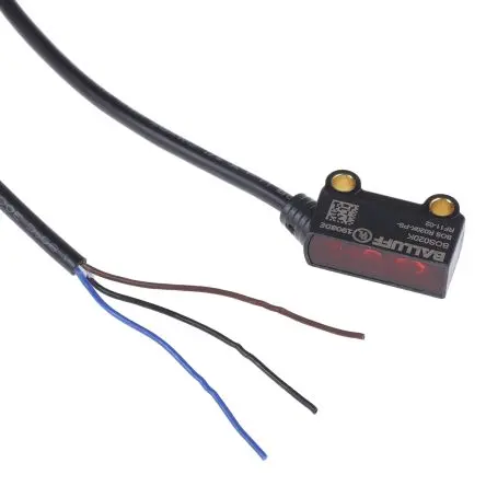 Produktfoto 1 von BALLUFF BOS R020K Kubisch Optischer Sensor, Diffus, PnP Ausgang, Kabel