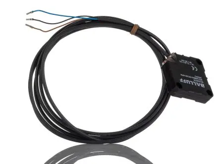 Produktfoto 1 von BALLUFF Q40 Kapazitiver Näherungssensor 20 mm, Kubisch / 100mA PNP/NPN, IP67 30 V dc