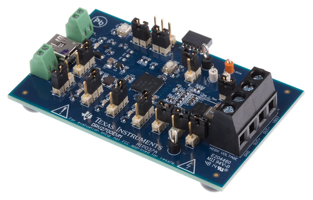 Produktfoto 1 von Texas Instruments DRV2700 Entwicklungsbausatz Spannungsregler, Evaluierungsplatine Piezo-Treiber