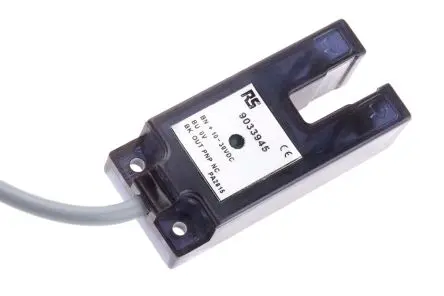 Produktfoto 1 von RS PRO PU07 Gabel Optischer Sensor, Durchgangsstrahl, PNP Öffner Ausgang, Vorverdrahtet