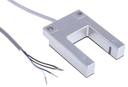 Produktfoto 1 von RS PRO PU30 Gabel Optischer Sensor, Durchgangsstrahl, PNP, Schließer Ausgang, Vorverdrahtet