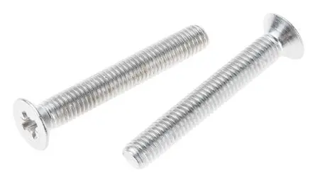 Produktfoto 1 von RS PRO Senkkopf Pozidriv Maschinenschraube Edelstahl 35.0 mm M5