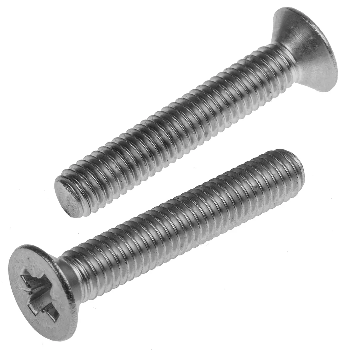 Produktfoto 1 von RS PRO Senkkopf Pozidriv Schrauben A2, M6 x 35.0mm Edelstahl