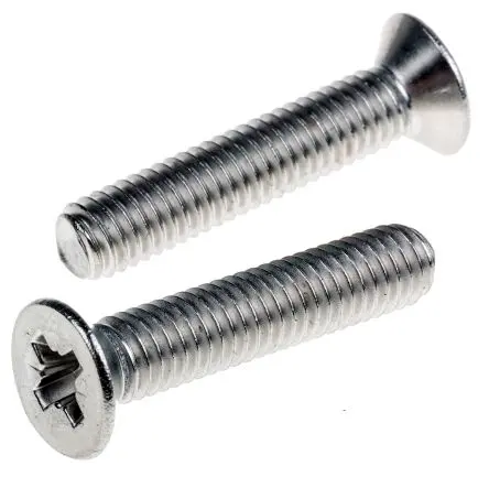 Produktfoto 1 von RS PRO Senkkopf Pozidriv Maschinenschraube Edelstahl 30.0 mm M6