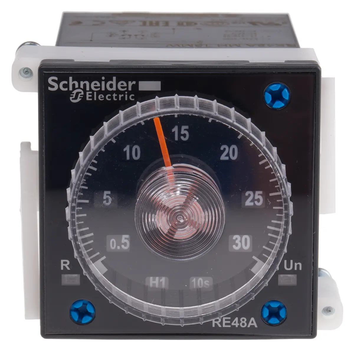 Produktfoto 1 von Schneider Electric Harmony Time Zeitrelais, Panel 24 to 240 V dc 24V ac, 240 V ac, 0.02 s to 300 h, 2 Kont.
