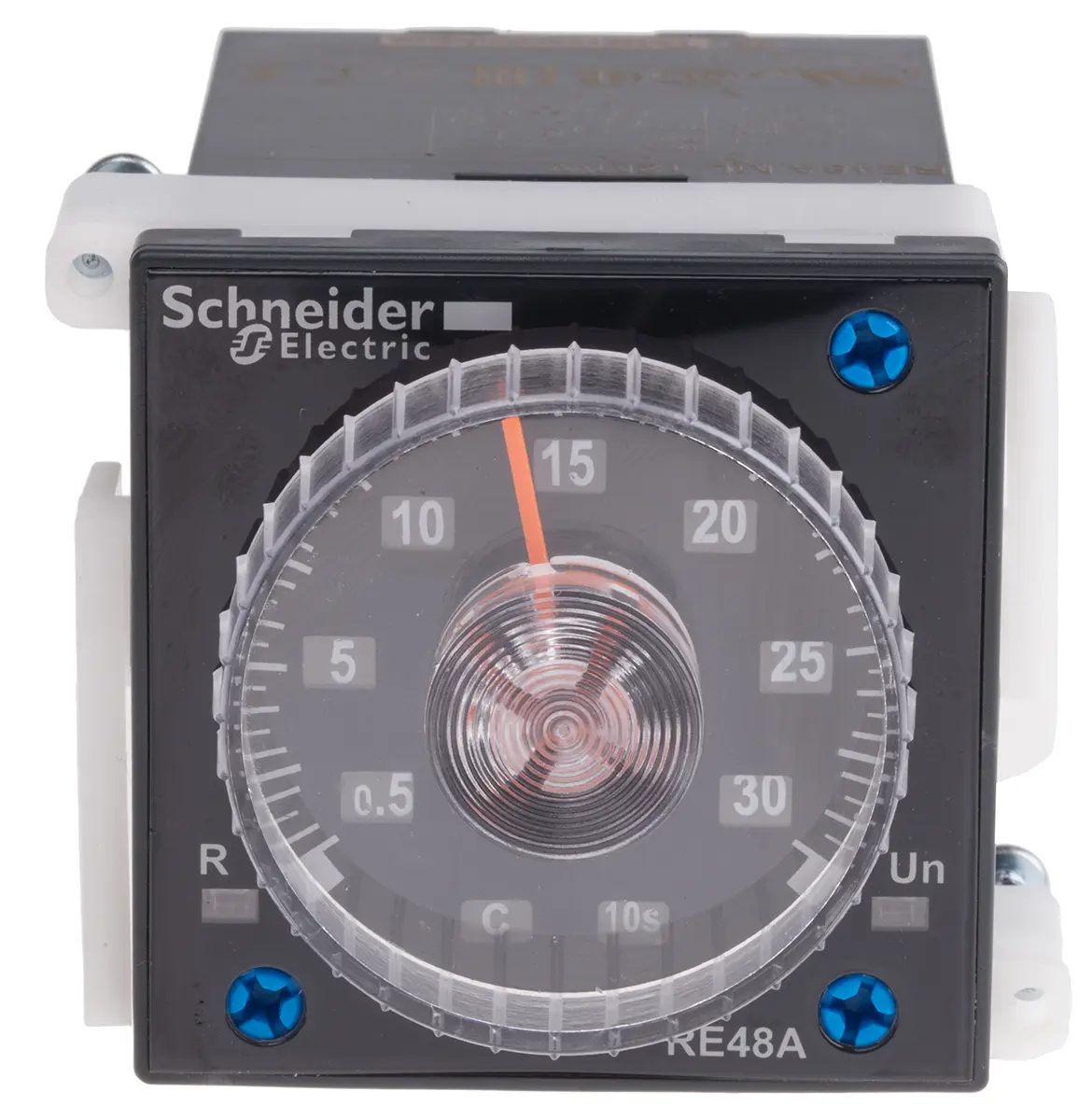 Produktfoto 1 von Schneider Electric Harmony Time Zeitrelais, Panel 24 to 240 V dc 24V ac, 240 V ac, 0.02 s to 300 h, 2 Kont.