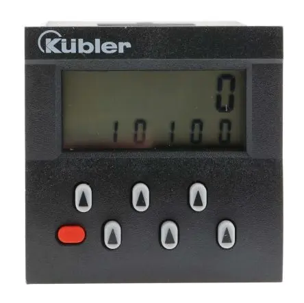 Produktfoto 1 von Kübler CODIX 901 Zähler Bidirektional Zähler LCD 6-stellig 250V ac/dc, Impuls, max. 30 Hz