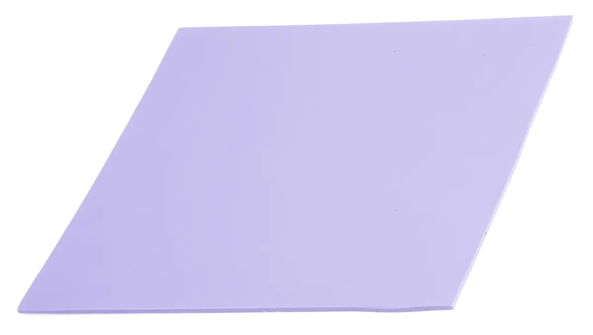Produktfoto 1 von RS PRO Wärmeleitmaterial, 4W/m·K, Silikon, Stärke 2mm, 150 x 150mm