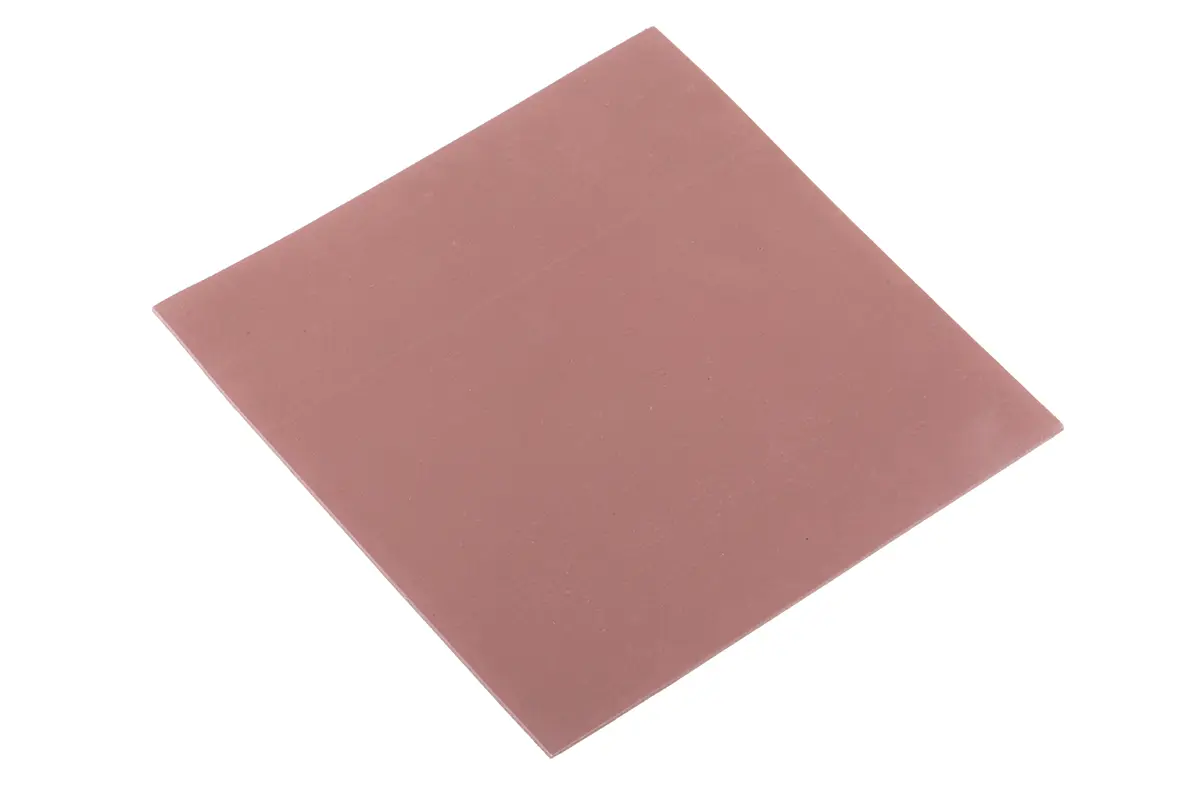Produktfoto 1 von RS PRO Wärmeleitmaterial, 6W/m·K, Silikon, Stärke 1.5mm, 150 x 150mm