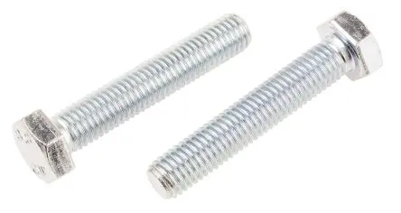 Produktfoto 1 von RS PRO M12 x 65 mm Sechskantschraube, Stahl Glanzzink, DIN 933