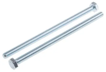Produktfoto 1 von RS PRO M8 x 150 mm Sechskantschraube, Stahl Glanzzink, DIN 933