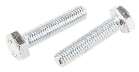 Produktfoto 1 von RS PRO M10 x 45 mm Sechskantschraube, Stahl Glanzzink, DIN 933