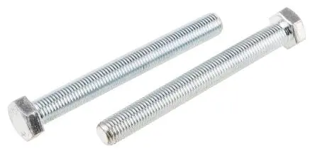 Produktfoto 1 von RS PRO M16 x 140 mm Sechskantschraube, Stahl Glanzzink, DIN 933
