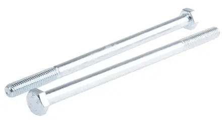 Produktfoto 1 von RS PRO M10 x 160 mm Sechskantschraube, Stahl Glanzzink, DIN 931