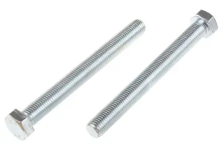 Produktfoto 1 von RS PRO M16 x 150 mm Sechskantschraube, Stahl Glanzzink, DIN 933
