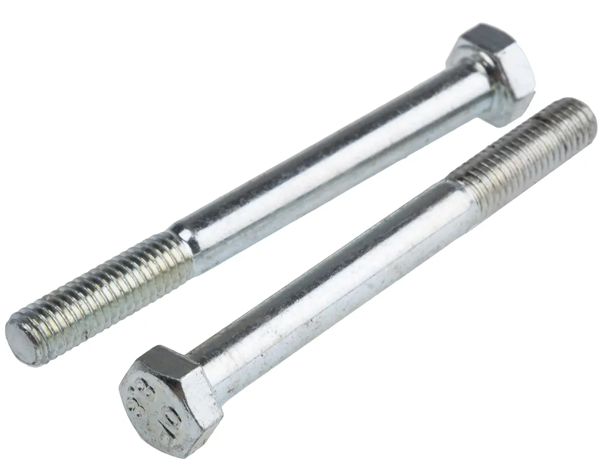 Produktfoto 1 von RS PRO M5 x 0.80 mm Sechskantschraube, Stahl Glanzzink, DIN 931