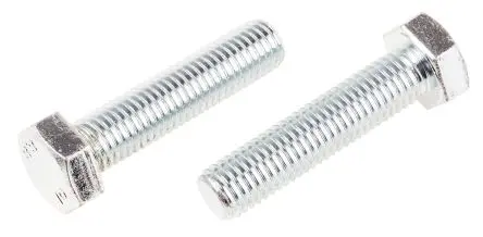 Produktfoto 1 von RS PRO M14 x 60 mm Sechskantschraube, Stahl Glanzzink, DIN 933
