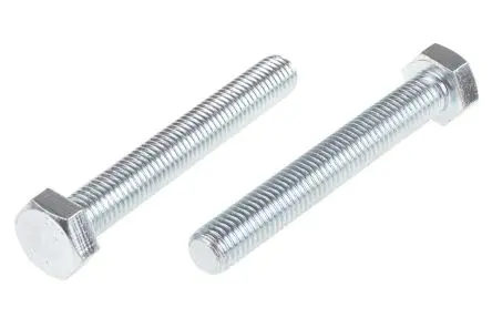 Produktfoto 1 von RS PRO M14 x 100 mm Sechskantschraube, Stahl Glanzzink, DIN 933